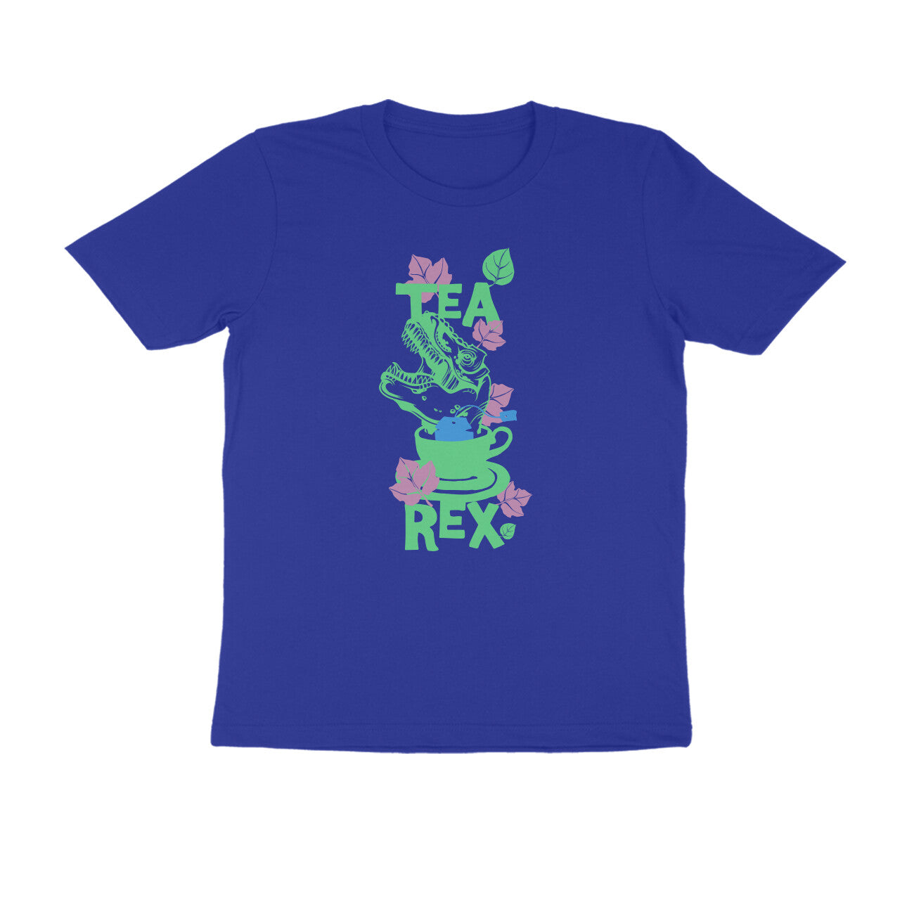 Half Sleeve Round Neck T-Shirt – Tea Rex 3 puraidoprints