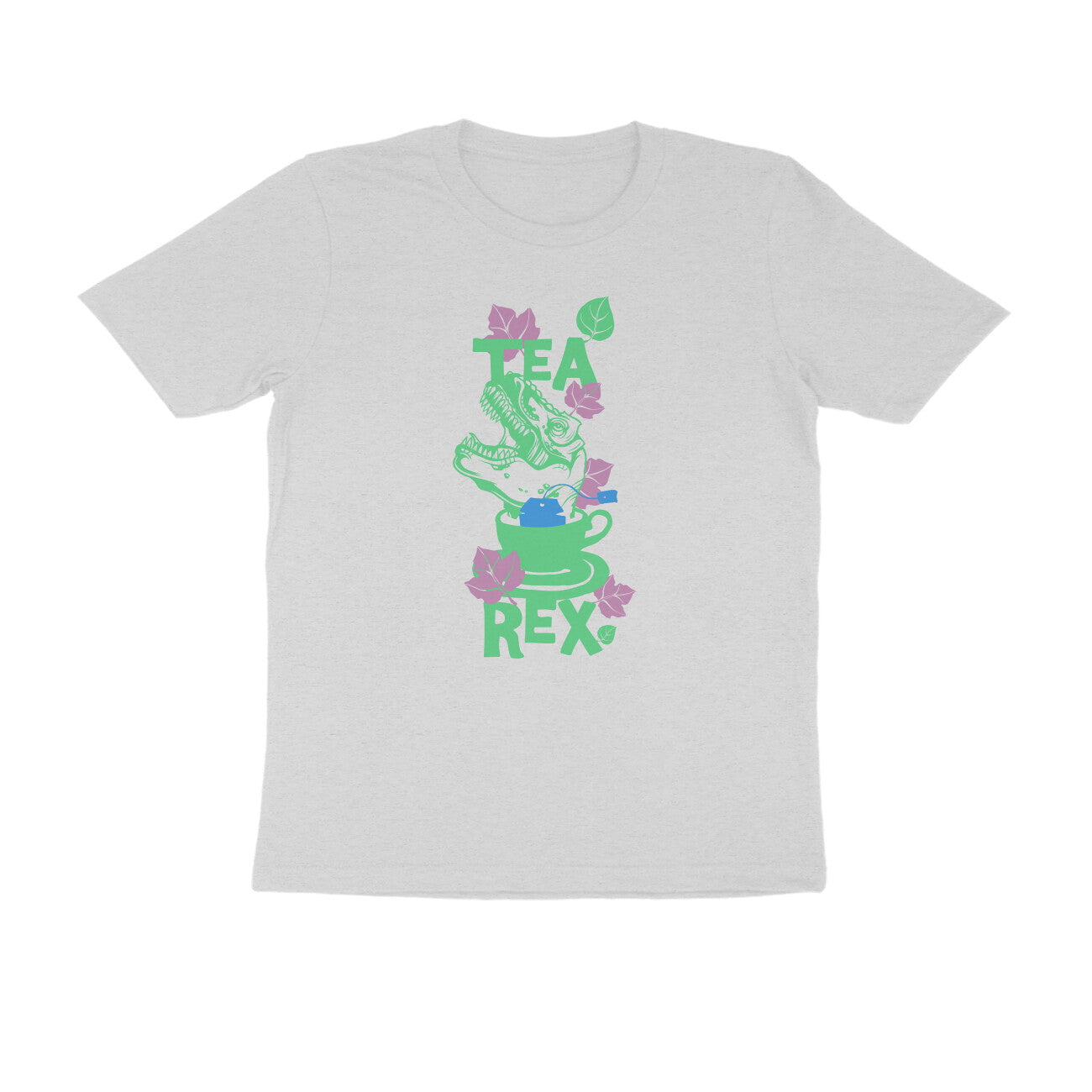 Half Sleeve Round Neck T-Shirt – Tea Rex 3 puraidoprints