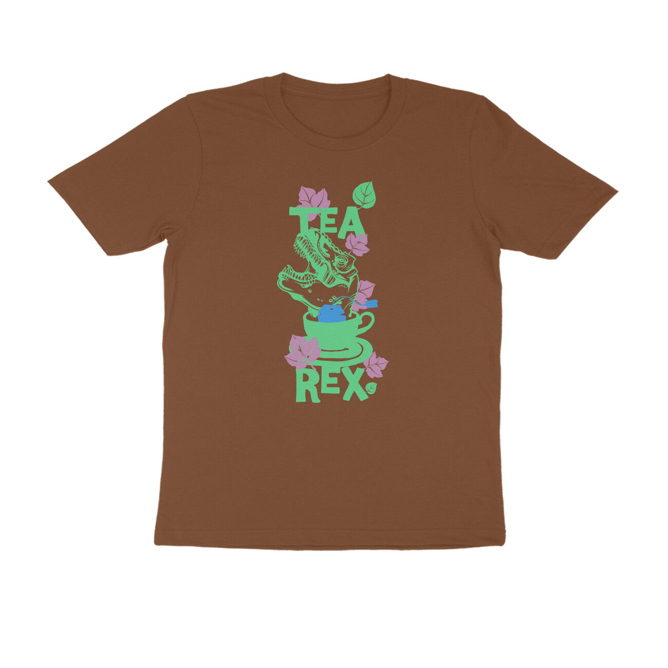 Half Sleeve Round Neck T-Shirt – Tea Rex 3 puraidoprints