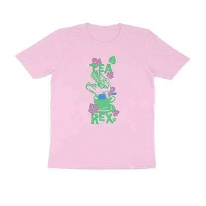 Half Sleeve Round Neck T-Shirt – Tea Rex 3 puraidoprints