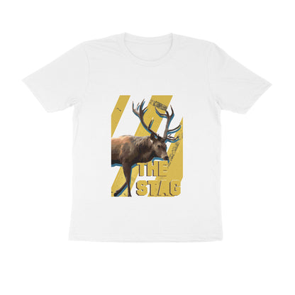 Half Sleeve Round Neck T-Shirt – The Stag puraidoprints