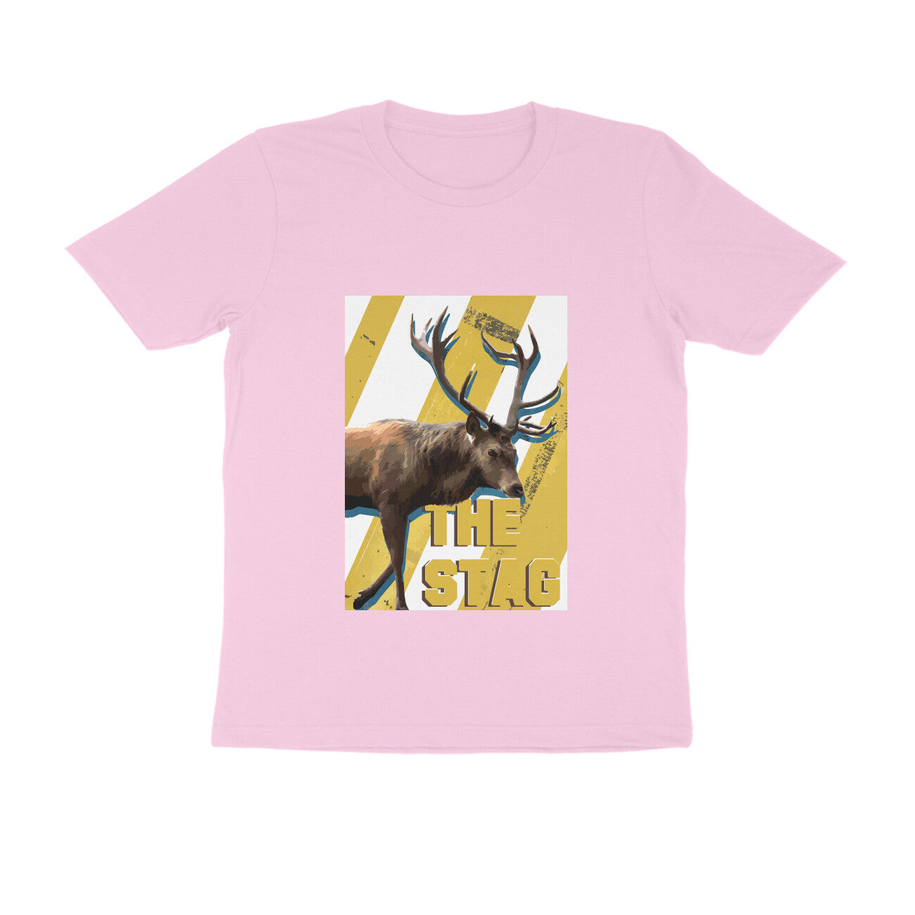 Half Sleeve Round Neck T-Shirt – The Stag puraidoprints