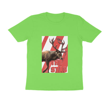 Half Sleeve Round Neck T-Shirt – The Stag puraidoprints