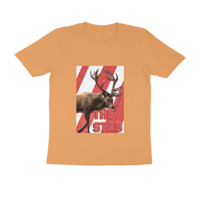 Half Sleeve Round Neck T-Shirt – The Stag puraidoprints