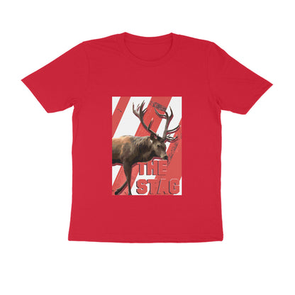Half Sleeve Round Neck T-Shirt – The Stag puraidoprints