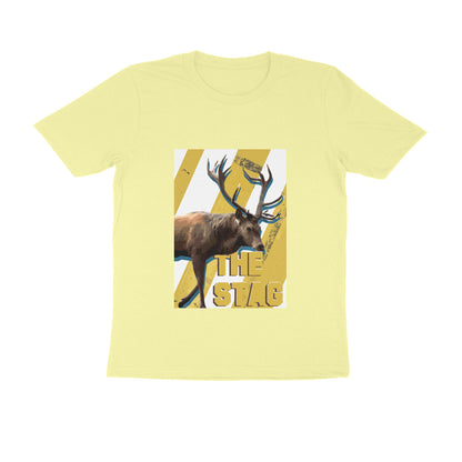 Half Sleeve Round Neck T-Shirt – The Stag puraidoprints