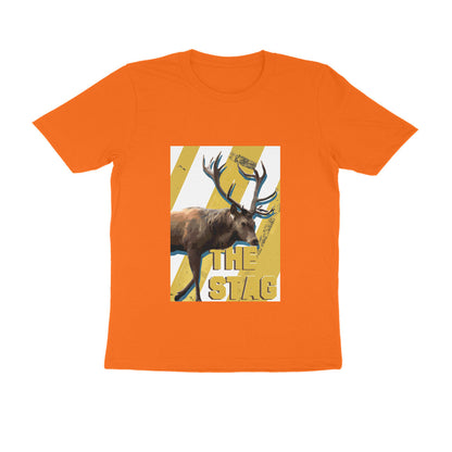 Half Sleeve Round Neck T-Shirt – The Stag puraidoprints
