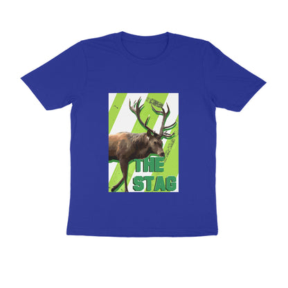 Half Sleeve Round Neck T-Shirt – The Stag puraidoprints