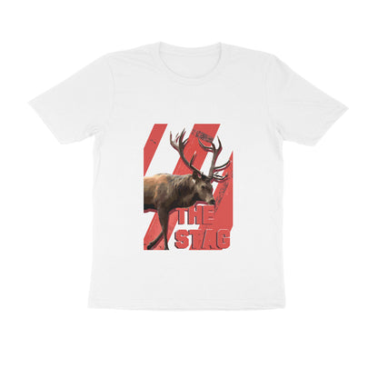Half Sleeve Round Neck T-Shirt – The Stag puraidoprints