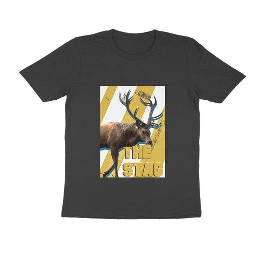 Half Sleeve Round Neck T-Shirt – The Stag puraidoprints