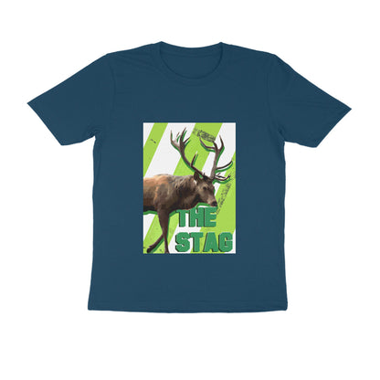 Half Sleeve Round Neck T-Shirt – The Stag puraidoprints