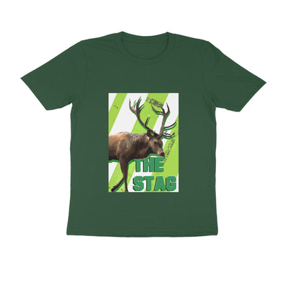 Half Sleeve Round Neck T-Shirt – The Stag puraidoprints