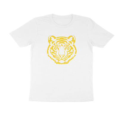 Half Sleeve Round Neck T-Shirt –  Tiger 1 puraidoprints