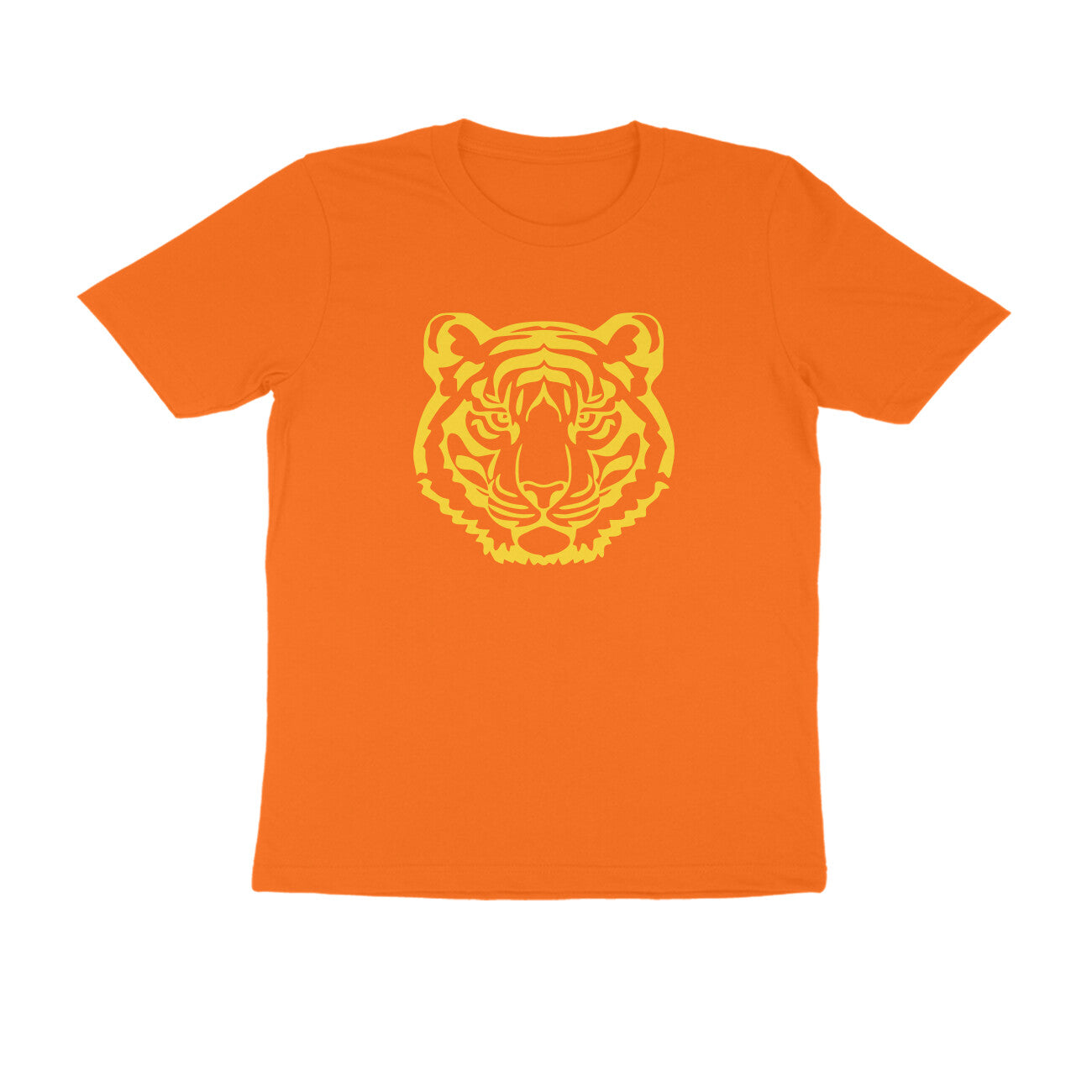 Half Sleeve Round Neck T-Shirt –  Tiger 1 puraidoprints