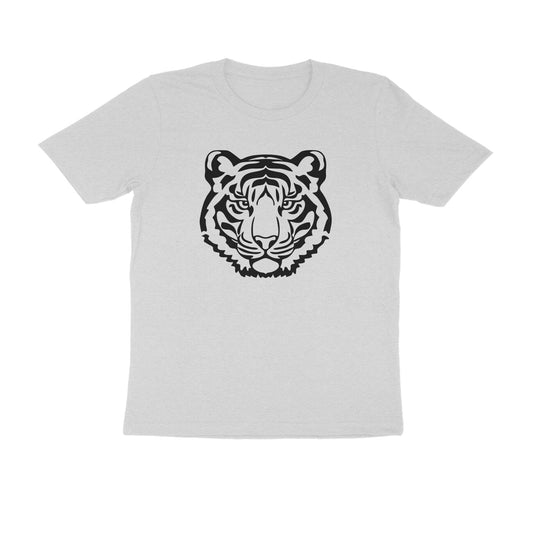 Half Sleeve Round Neck T-Shirt –  Tiger 2 puraidoprints