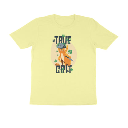 Half Sleeve Round Neck T-Shirt – True Grit 1 puraidoprints