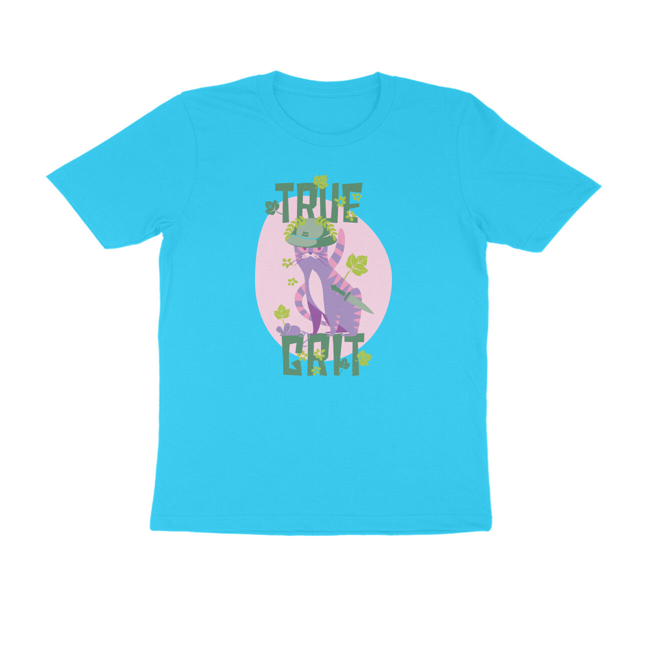 Half Sleeve Round Neck T-Shirt – True Grit 2 puraidoprints