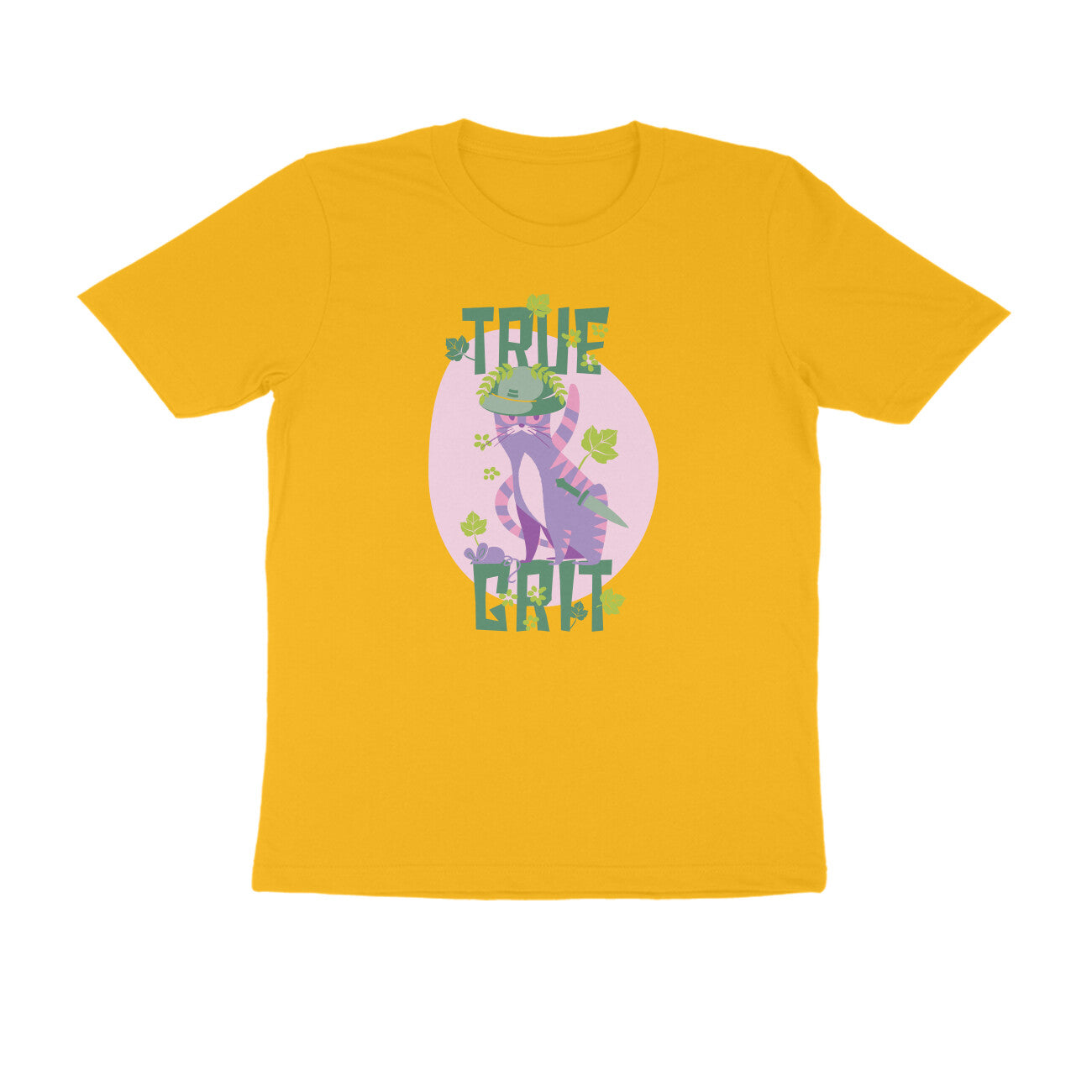Half Sleeve Round Neck T-Shirt – True Grit 2 puraidoprints