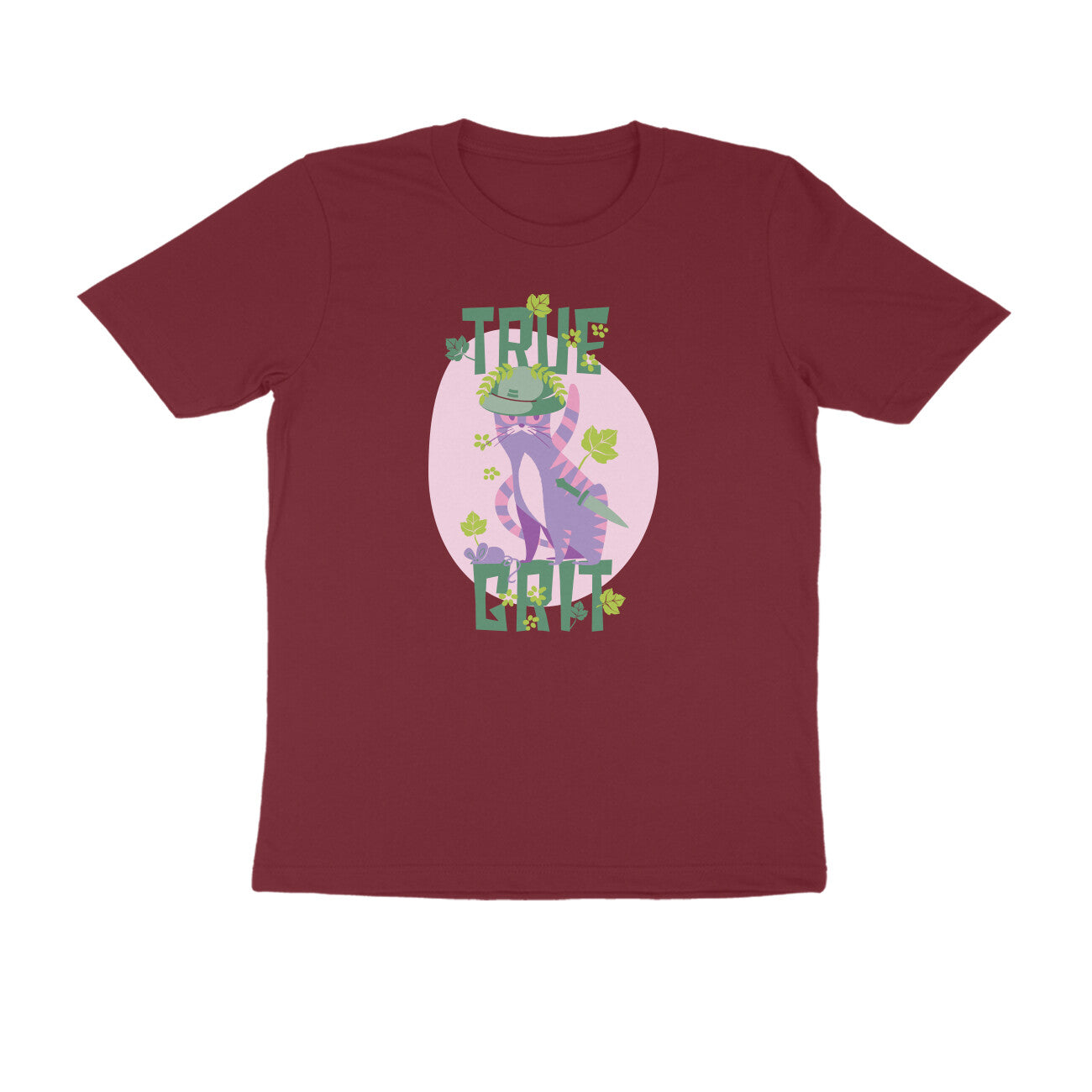 Half Sleeve Round Neck T-Shirt – True Grit 2 puraidoprints