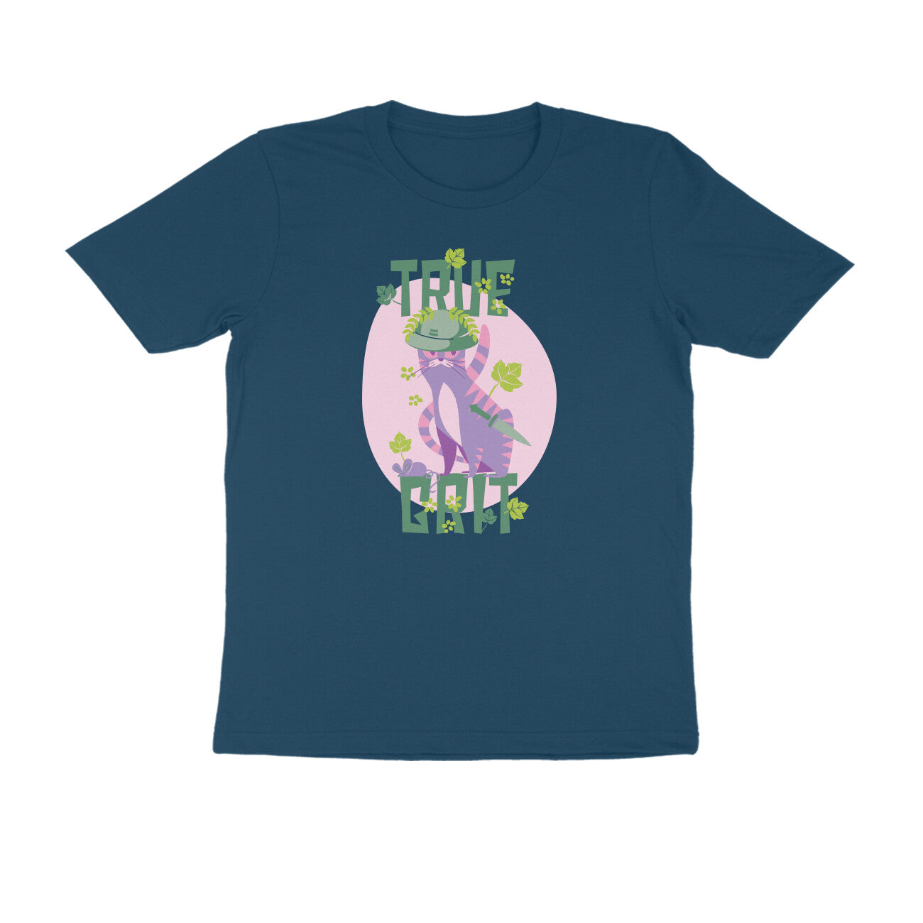 Half Sleeve Round Neck T-Shirt – True Grit 2 puraidoprints