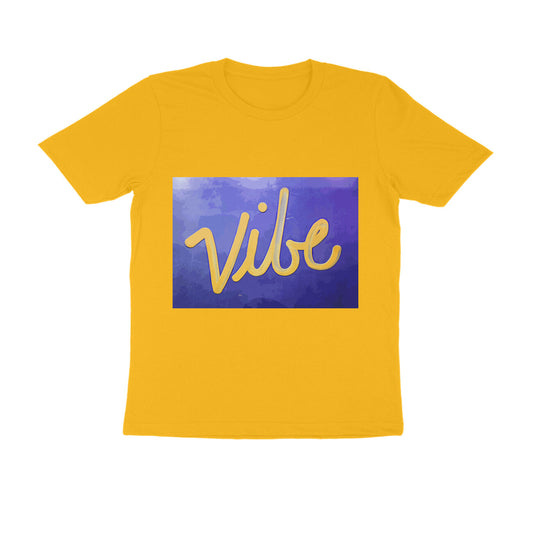 Half Sleeve Round Neck T-Shirt - Vibe puraidoprints