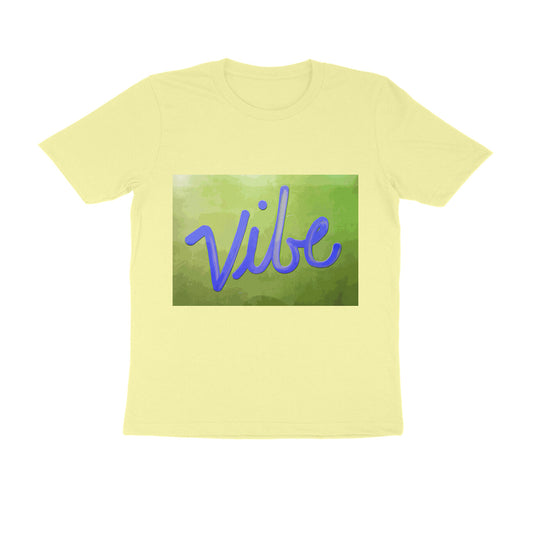 Half Sleeve Round Neck T-Shirt - Vibe puraidoprints