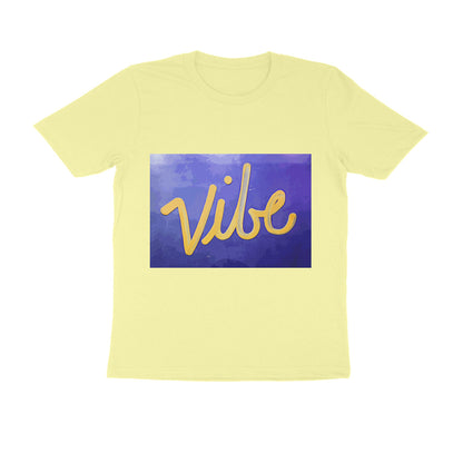 Half Sleeve Round Neck T-Shirt - Vibe puraidoprints