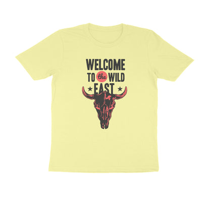 Half Sleeve Round Neck T-Shirt –  Welcome to the East 3 puraidoprints