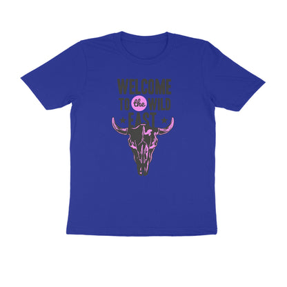 Half Sleeve Round Neck T-Shirt –  Welcome to the Wild East  2 puraidoprints