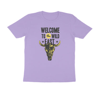 Half Sleeve Round Neck T-Shirt –  Welcome to the Wild East  4 puraidoprints