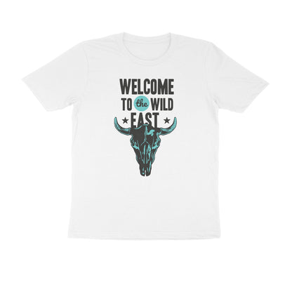 Half Sleeve Round Neck T-Shirt –  Welcome to the Wild East puraidoprints