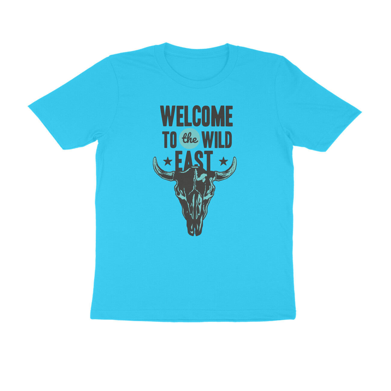 Half Sleeve Round Neck T-Shirt –  Welcome to the Wild East puraidoprints