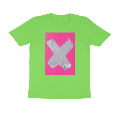 Half Sleeve Round Neck T-Shirt - X puraidoprints