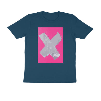 Half Sleeve Round Neck T-Shirt - X puraidoprints