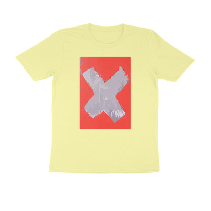 Half Sleeve Round Neck T-Shirt - X puraidoprints