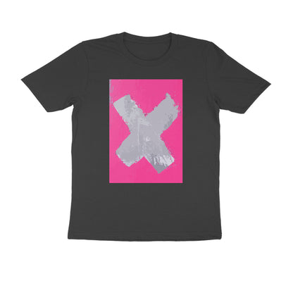 Half Sleeve Round Neck T-Shirt - X puraidoprints