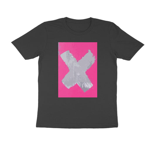 Half Sleeve Round Neck T-Shirt - X puraidoprints