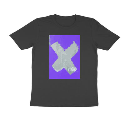 Half Sleeve Round Neck T-Shirt - X puraidoprints