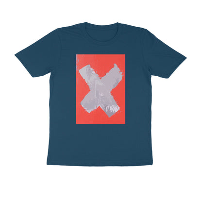 Half Sleeve Round Neck T-Shirt - X puraidoprints