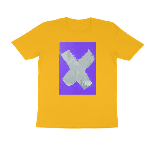 Half Sleeve Round Neck T-Shirt - X puraidoprints