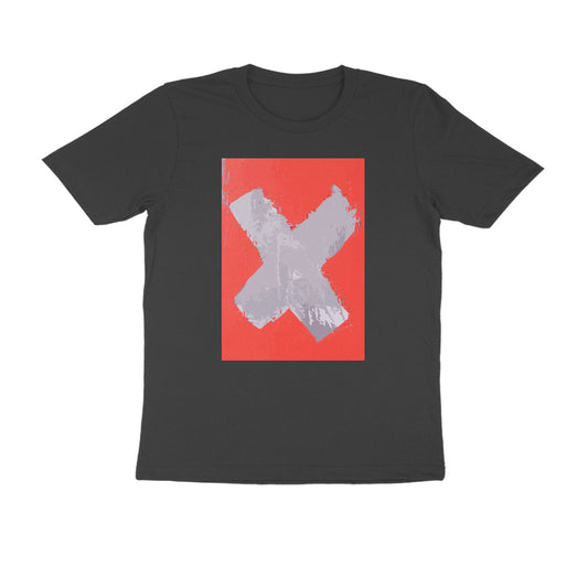 Half Sleeve Round Neck T-Shirt - X puraidoprints