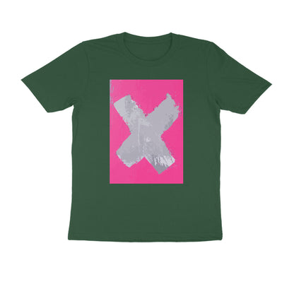 Half Sleeve Round Neck T-Shirt - X puraidoprints