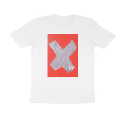 Half Sleeve Round Neck T-Shirt - X puraidoprints