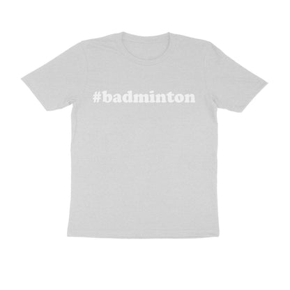 Half Sleeve Round Neck T-Shirt – badminton 3 puraidoprints