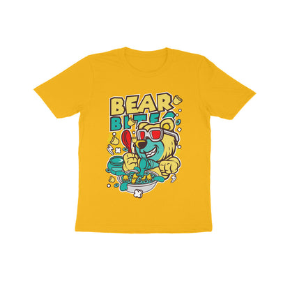 Kids' Half Sleeve Round Neck Tshirt – Bear Biter puraidoprints