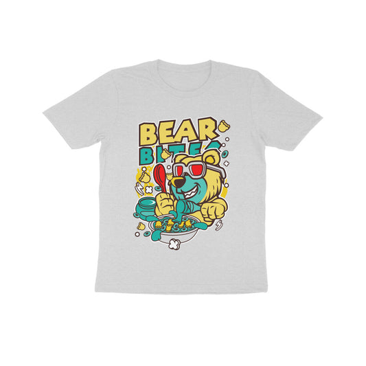 Kids' Half Sleeve Round Neck Tshirt – Bear Biter puraidoprints