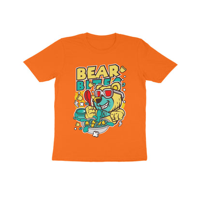 Kids' Half Sleeve Round Neck Tshirt – Bear Biter puraidoprints