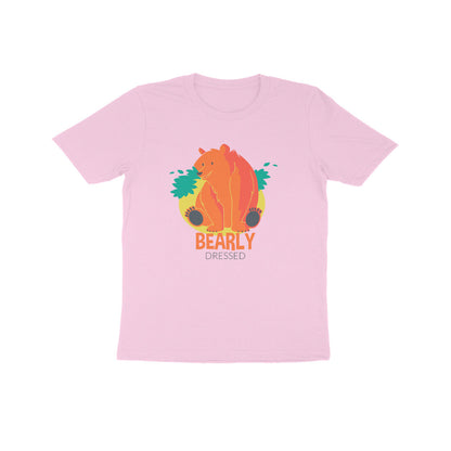 Kids' Half Sleeve Round Neck Tshirt – Bearly dressed puraidoprints