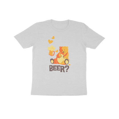 Kids' Half Sleeve Round Neck Tshirt – Beer 1 puraidoprints