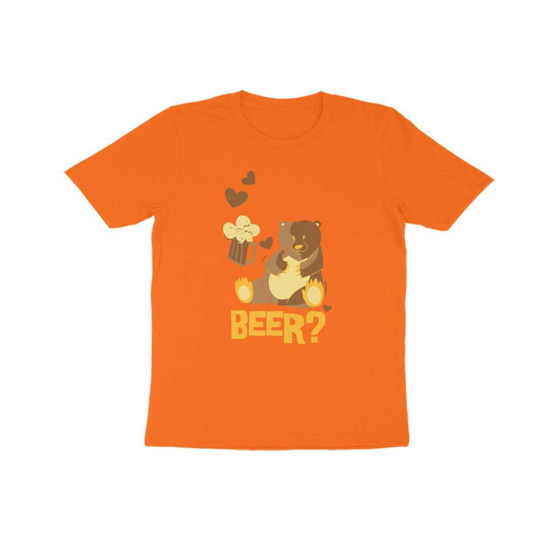 Kids' Half Sleeve Round Neck Tshirt – Beer 2 puraidoprints